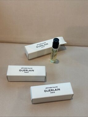 GUERLAIN Vétiver Fauve eau de parfum ( 2mlx 3 tubes samples )